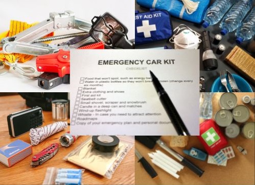 Picture of an Emergency Car Kit